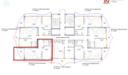 Евродвушка в 100 метрах от моря!