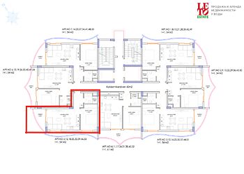 Евродвушка в 100 метрах от моря!