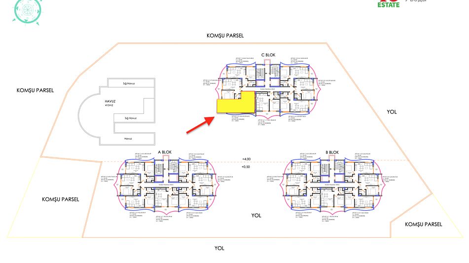 Евродвушка в 100 метрах от моря!