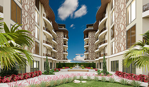 Доступная квартира 1+1 в р-не Oba