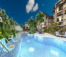 Доступная квартира 1+1 в р-не Oba