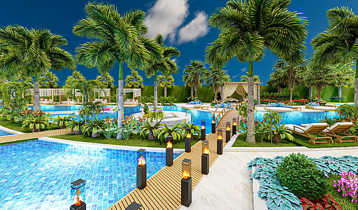 3- комн.пентхаус  в Oba Privilege