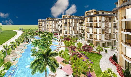 3- комн.пентхаус  в Oba Privilege