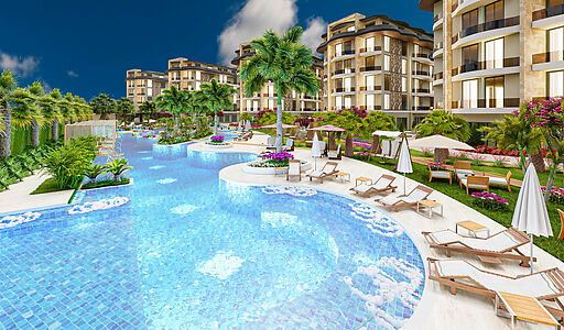 3- комн.пентхаус  в Oba Privilege