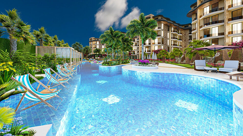 3- комн.пентхаус  в Oba Privilege