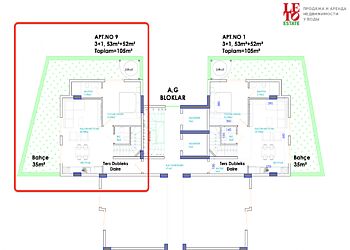 Гарден-дублекс  в Oba Privilege