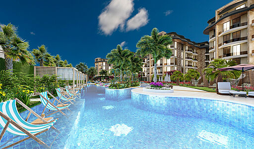 Гарден-дублекс  в Oba Privilege