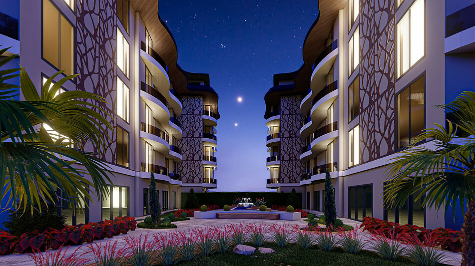 Гарден-дублекс  в Oba Privilege