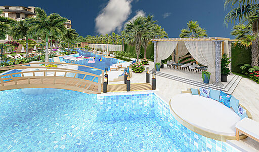 Гарден-дублекс  в Oba Privilege