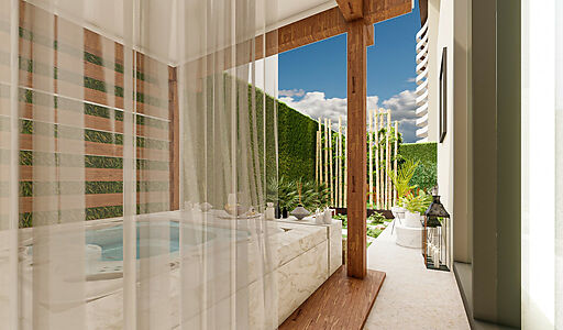 Гарден-дублекс  в Oba Privilege