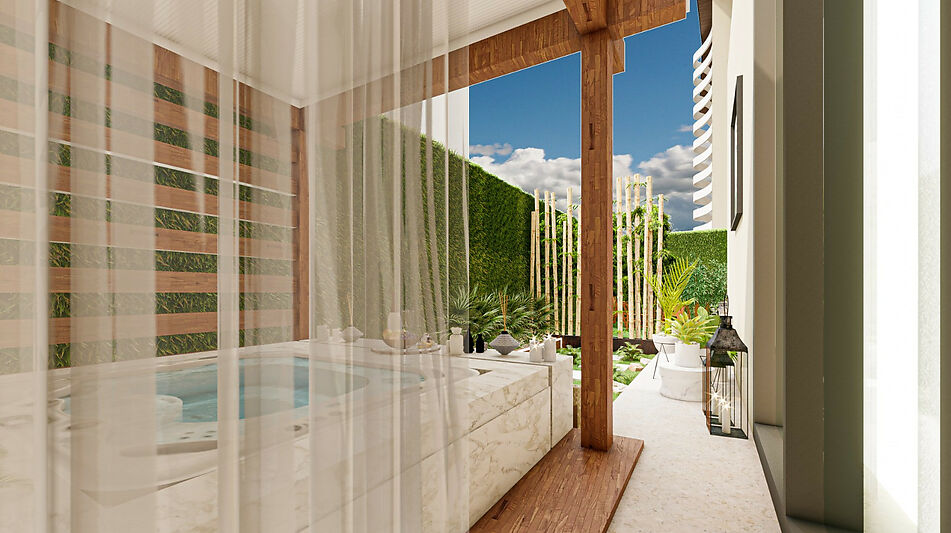 Гарден-дублекс  в Oba Privilege