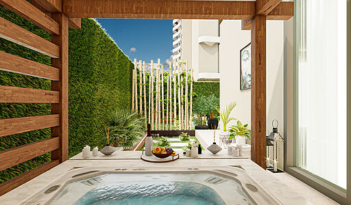 Гарден-дублекс  в Oba Privilege