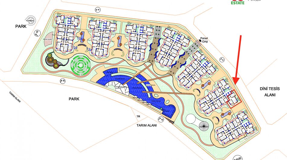 Гарден-дублекс  в Oba Privilege!