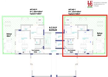 Гарден-дублекс  в Oba Privilege!