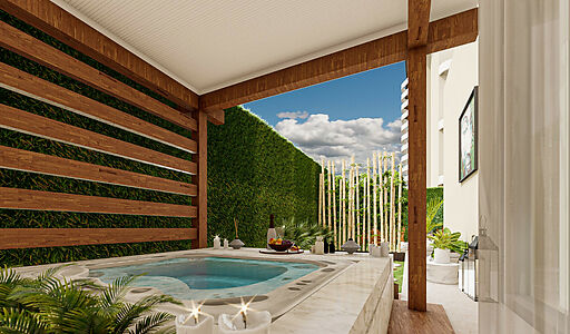 Гарден-дублекс  в Oba Privilege!