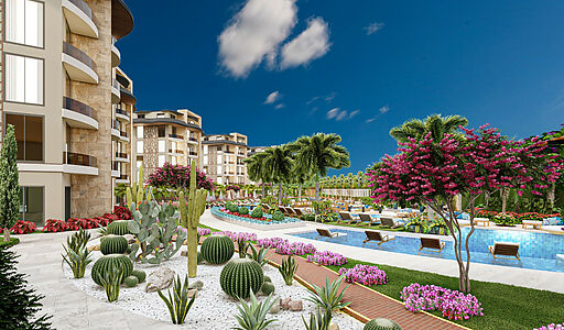 Гарден-дублекс  в Oba Privilege!