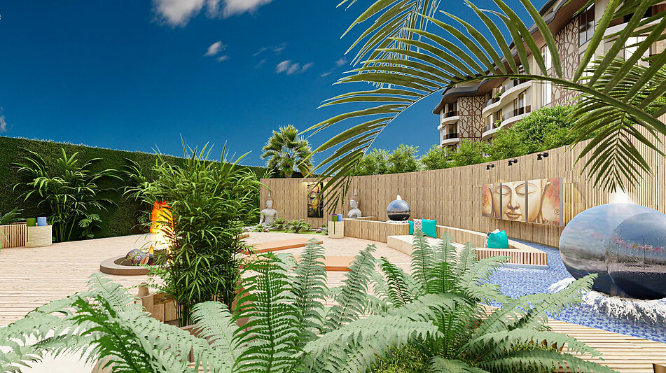 Гарден-дублекс  в Oba Privilege!