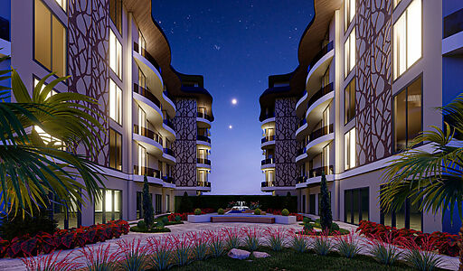 Гарден-дублекс  в Oba Privilege!