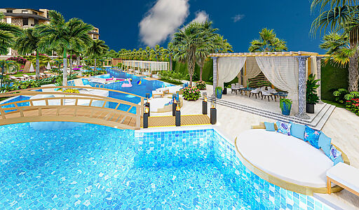 Гарден-дублекс  в Oba Privilege!