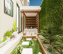 Гарден-дублекс  в Oba Privilege!