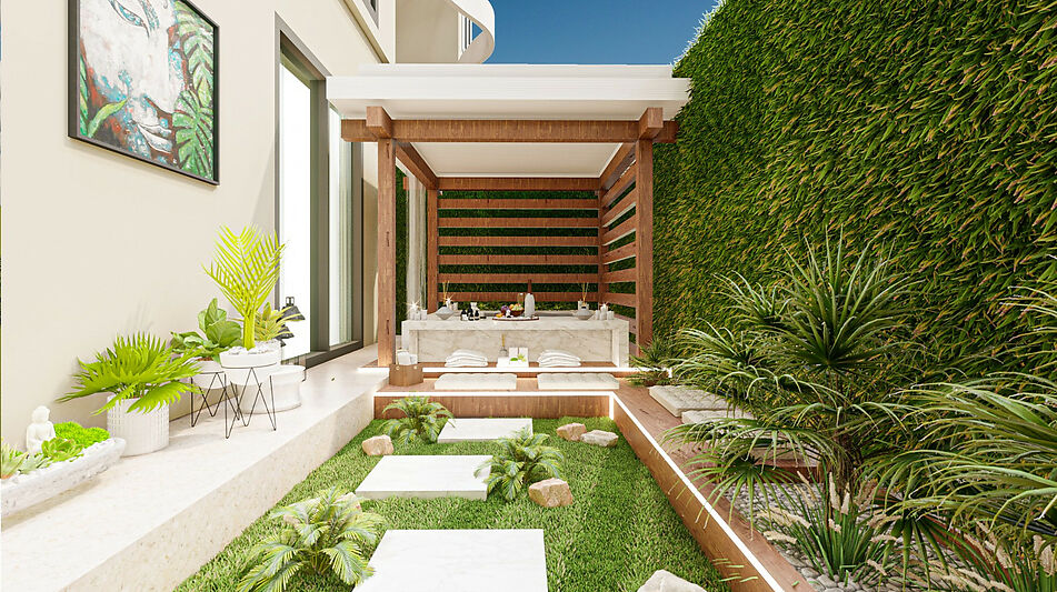 Гарден-дублекс  в Oba Privilege!