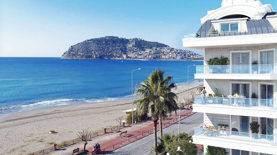 Квартира 2+1 видом на море!