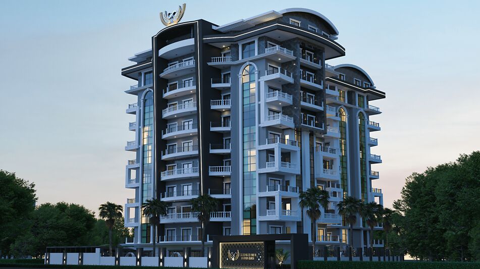 Прекрасная 2+1 в Genesis Towers!