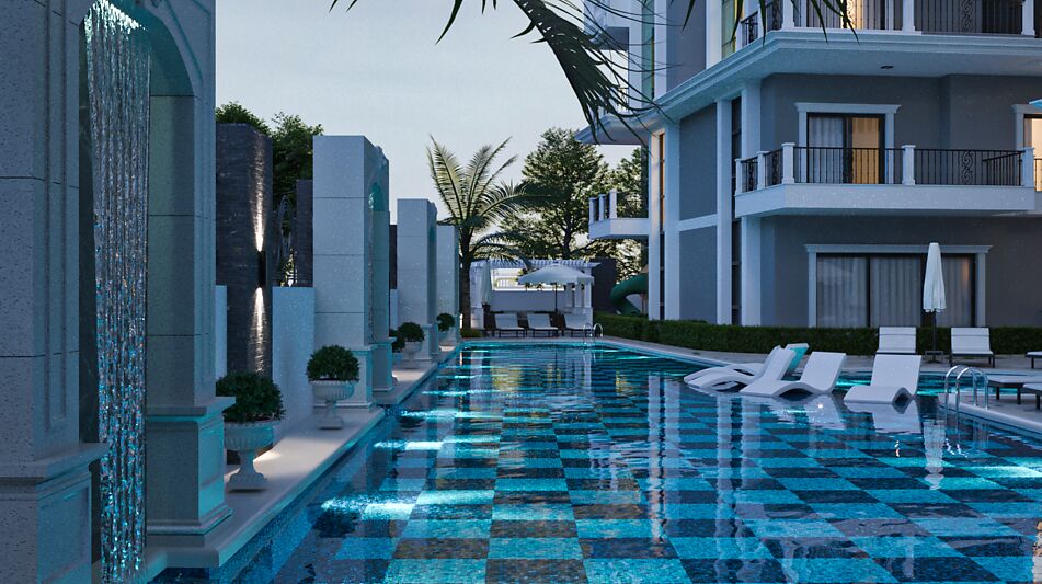 Прекрасная 2+1 в Genesis Towers!