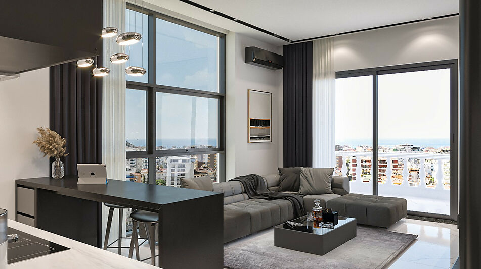 Прекрасная 2+1 в Genesis Towers!