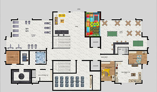 Гарден Дублекс 2+1 в Genesis Tws!