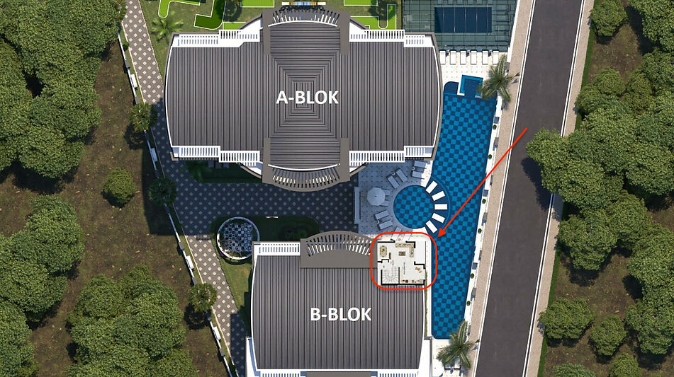 Гарден Дублекс 2+1 в Genesis Tws!