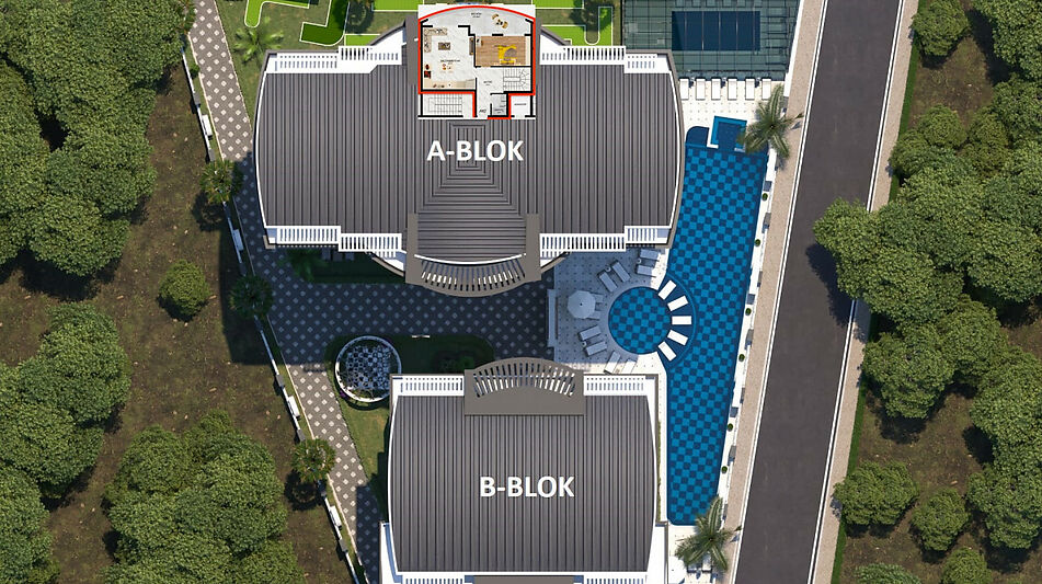 Пентхаус 3+1 в Genesis Towers!