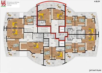 Пентхаус 3+1 в Genesis Towers!