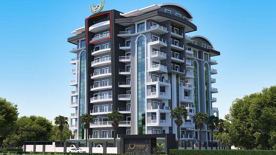 Пентхаус 3+1 в Genesis Towers!