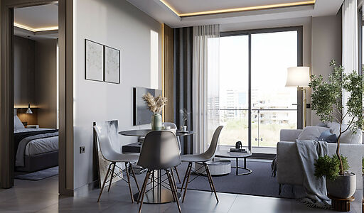 Пентхаус в клубном доме в Оба!