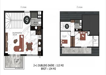 Пентхаус в клубном доме в Оба!