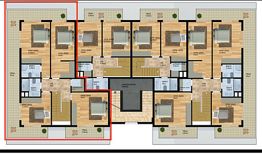 6-ти комнатный пентхаус ЖК Forest
