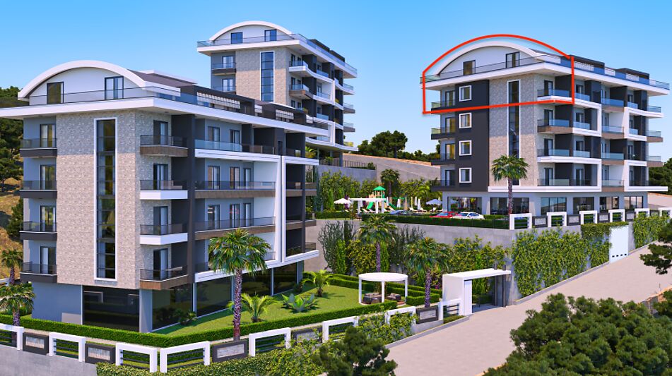 Видовой пентхаус 3+1 в ЖК Forest!