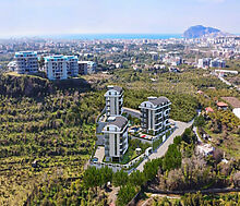 Видовой пентхаус 2+1 в ЖК Forest!