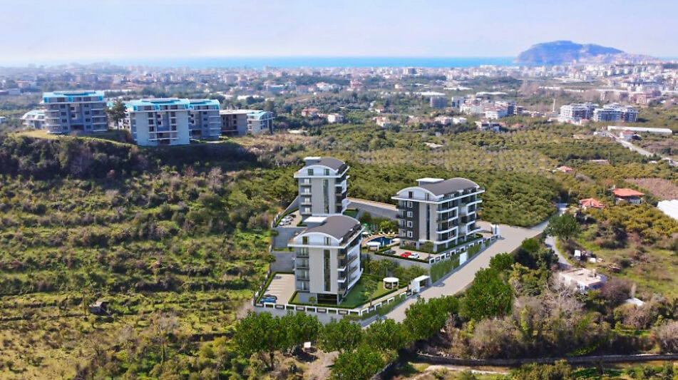 Видовой пентхаус 2+1 в ЖК Forest!