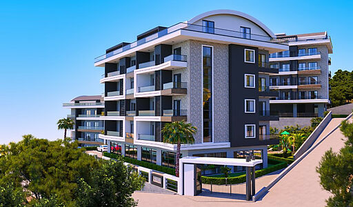 Видовой пентхаус 2+1 в ЖК Forest!