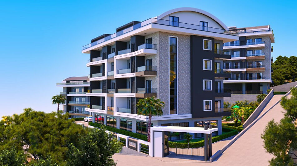 Видовой пентхаус 2+1 в ЖК Forest!