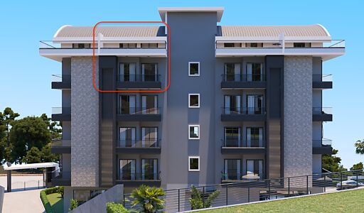 Видовой пентхаус 2+1 в ЖК Forest!