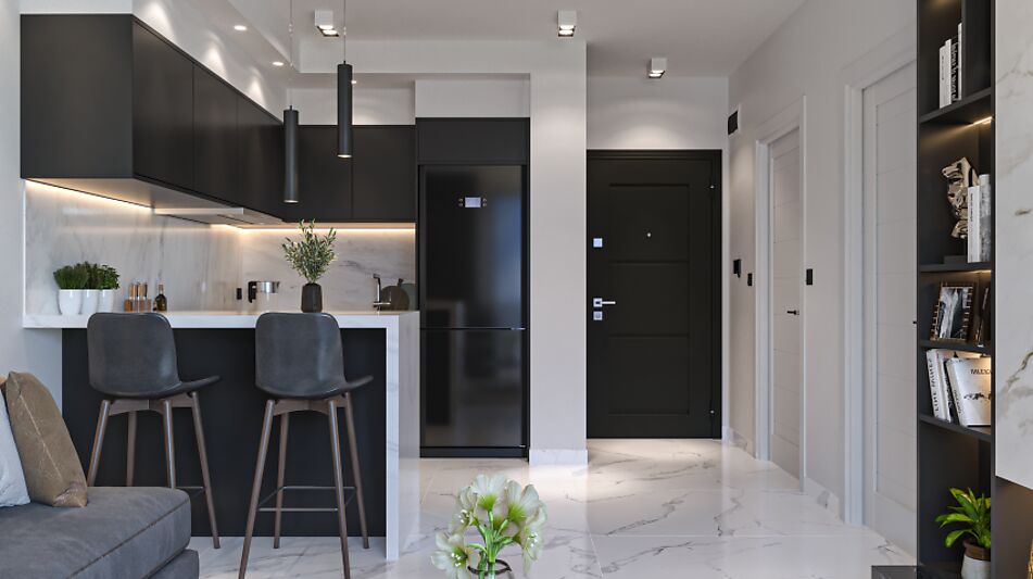 Видовой пентхаус 2+1 в ЖК Forest!