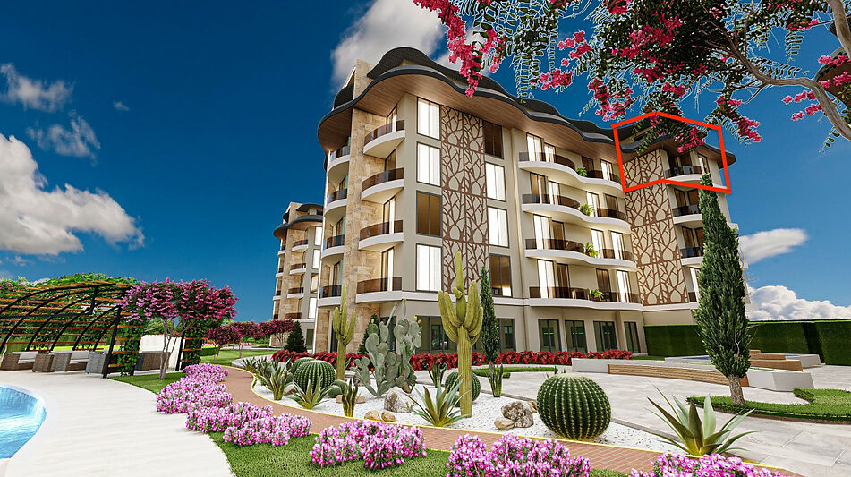 5-комн.пентхаус  в Oba Privilege!