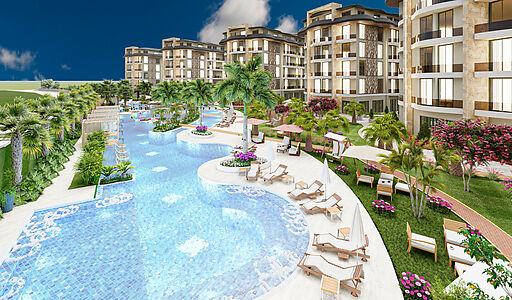 5-комн.пентхаус  в Oba Privilege!