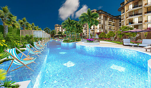 5-комн.пентхаус  в Oba Privilege!