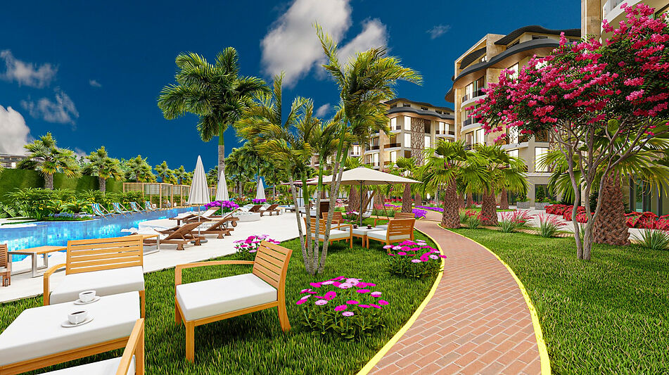 5-комн.пентхаус  в Oba Privilege!