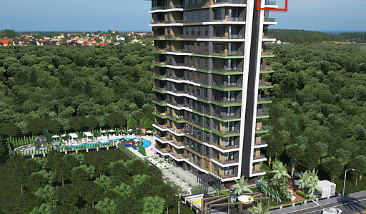 Пентхаус. Вид на море 1-ая линия!