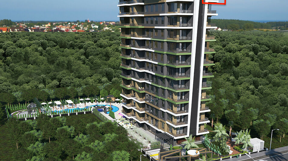 Пентхаус. Вид на море 1-ая линия!